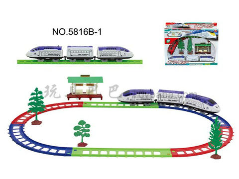 Electric rail trains with shelters (16PCS)