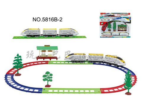 Electric rail trains with shelters (16PCS)