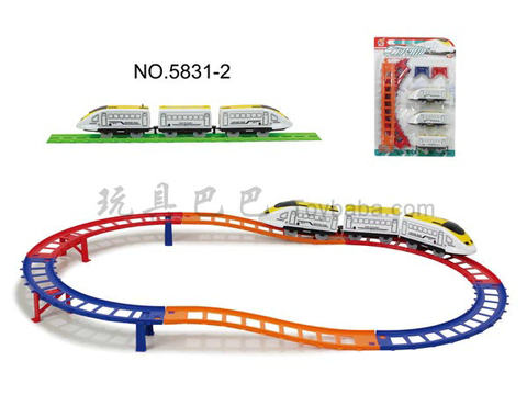 Electric three-dimensional track train (13PCS)