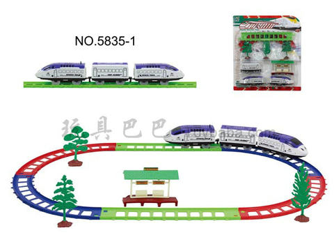 Electric rail trains with shelters (16PCS)