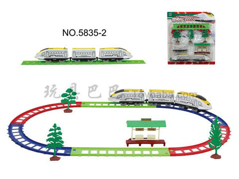 Electric rail trains with shelters (16PCS)
