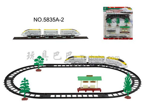 Electric rail trains with shelters (16PCS)