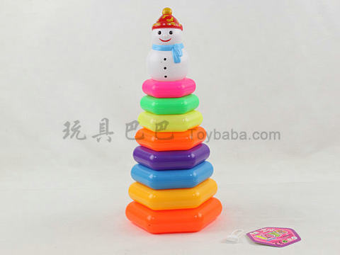 Tower shaped middle ring (snowman)