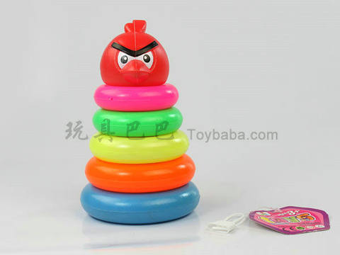 Round little ring angry bird