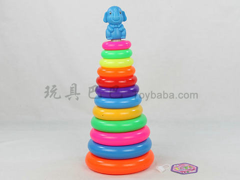 Round extra-large rainbow circle (elephant)
