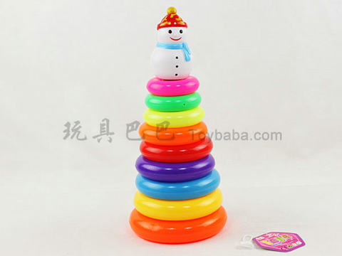 Round middle ring (snowman)
