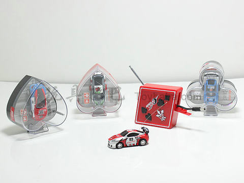 1:63 Mini four-way remote control car