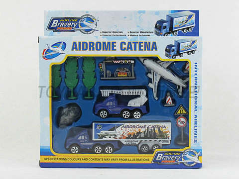 Pullback car Pullback Airport Set