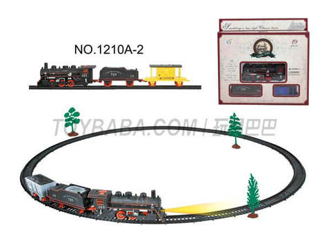 Electric Classical Rail Train (19PCS, with lights)