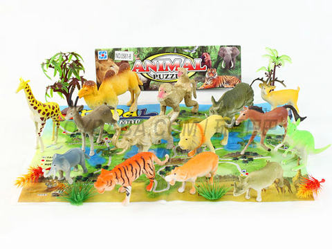 Animals + Map