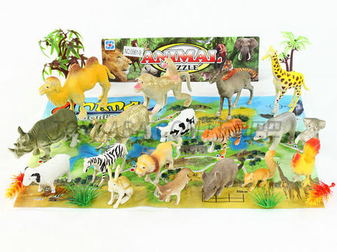 Animals + Map