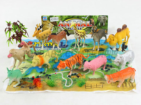 Animals + Map