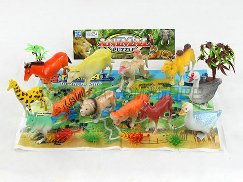 Animals + Map