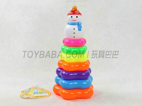 7-layer plum blossom throwing circle (snowman)