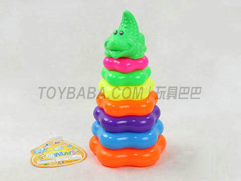 7-layer plum blossom throwing circle (alligator)