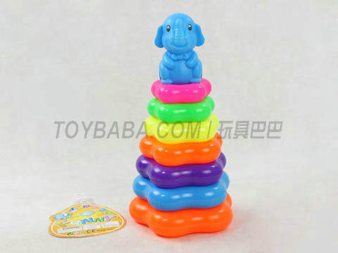 7-layer plum blossom throwing circle (elephant)