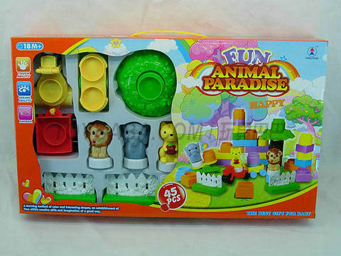 Intellectual building blocks (45 pieces)