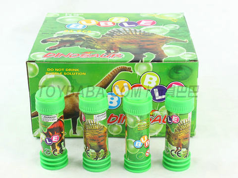 36 bottles of dinosaur bubble water