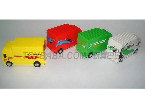 Environmentally friendly pad printing pickup truck