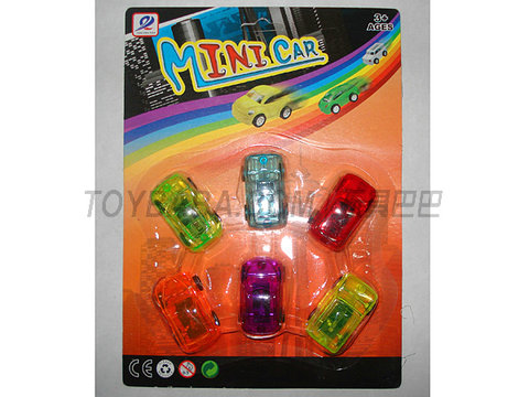 Transparent business pullback vehicle