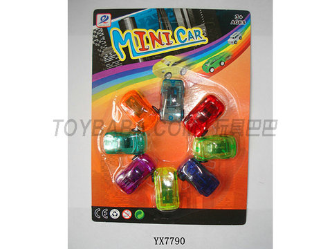 Transparent business pullback vehicle
