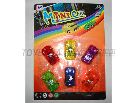 Pad printing transparent business pullback cart