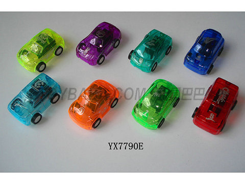 Pad printing transparent business pullback cart