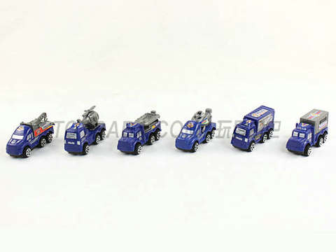 Pullback police car cover