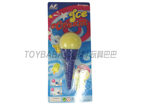 Touching ice cream (suction plate)