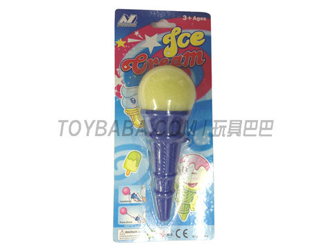 Touching ice cream (suction plate)
