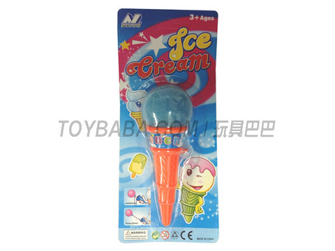 Touching ice cream (suction plate)
