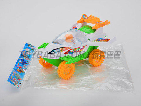 Pull-line ground and air fighter with bell