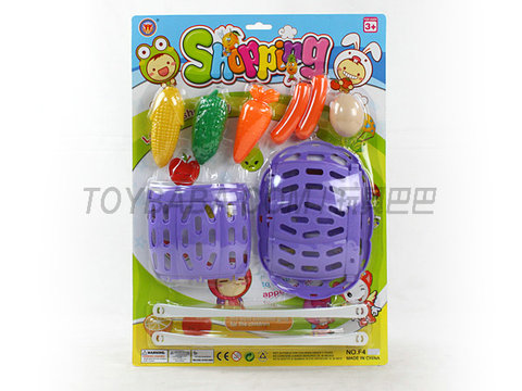 Fruit basket suction cup with fruit