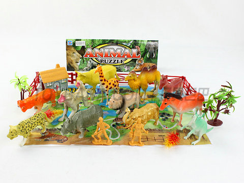 Animals + Map