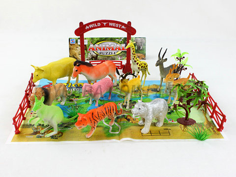 Animals + Map