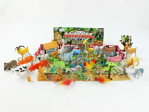 Animals + Map