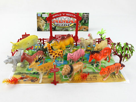 Animals + Map