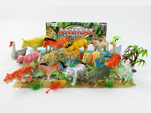 Animals + Map