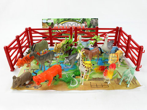 Animals + Map