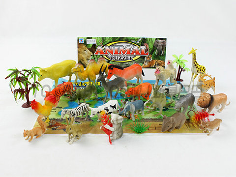 Animals + Map