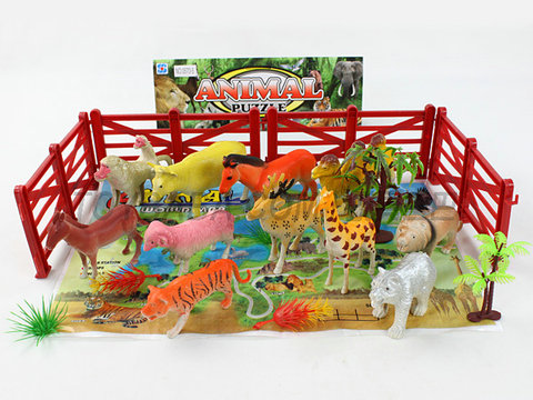Animals + Map