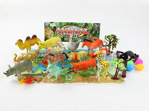 Animals + Map