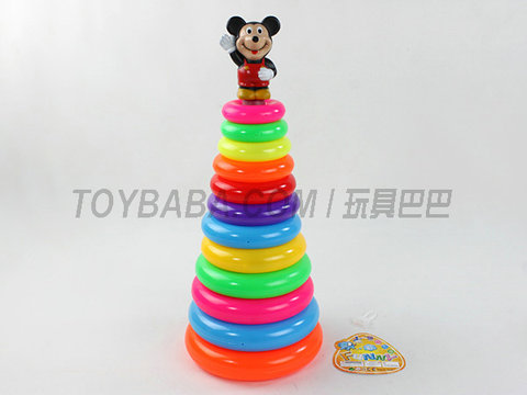 12-layer round oversized ring (Mickey Mouse)