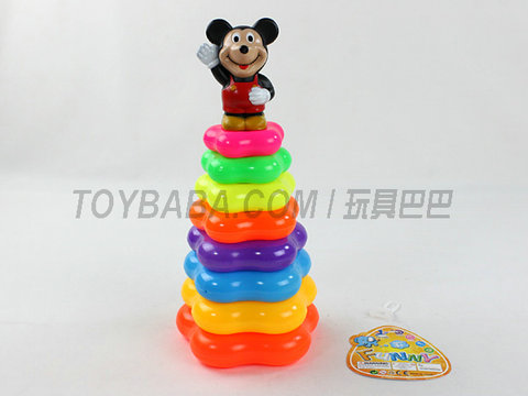 8-layer plum blossom ring (Mickey Mouse)
