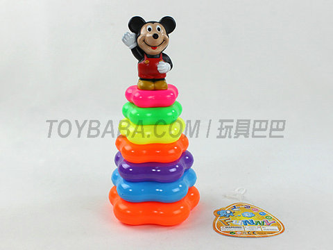7-layer plum blossom ring (Mickey Mouse)