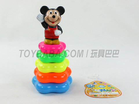 5-layer plum blossom ring (Mickey Mouse)