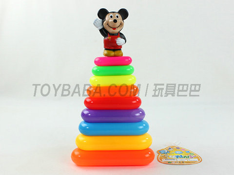 9-layer triangular ferrule (Mickey Mouse)