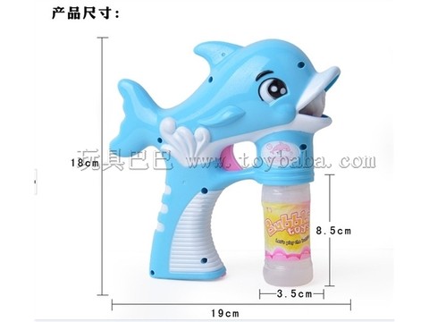 Electric Dolphin Bubble Gun