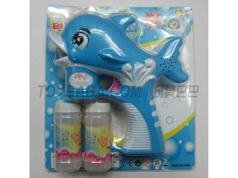 Electric Dolphin Bubble Gun
