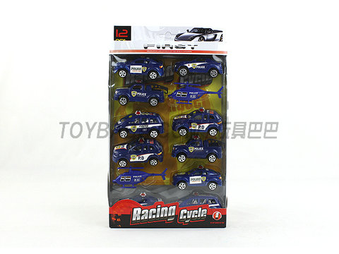 Pullback police cars (12 villages)